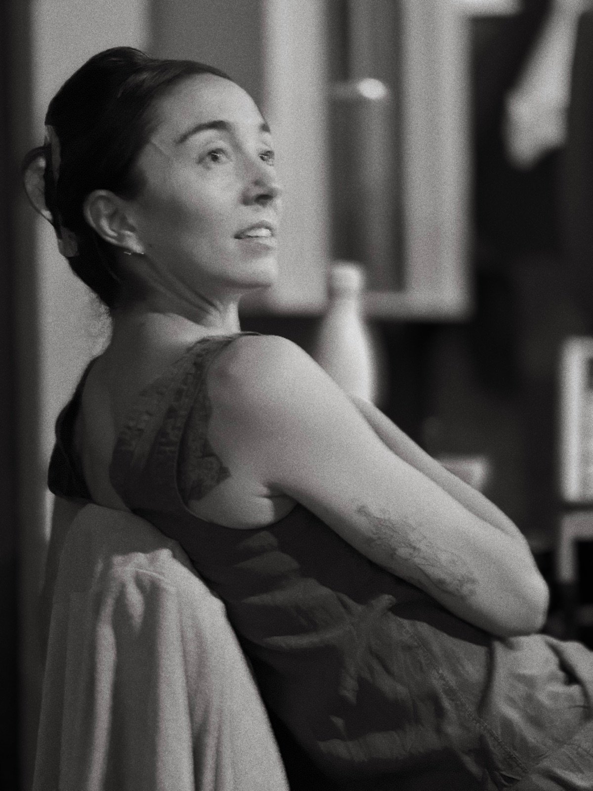 Retrato de Celia en el estudio